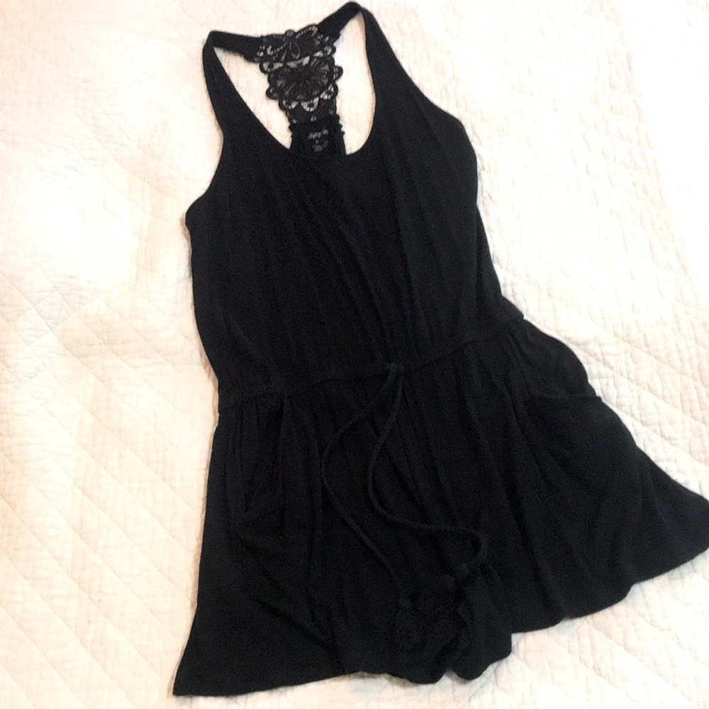 Aerie lace racerback romper